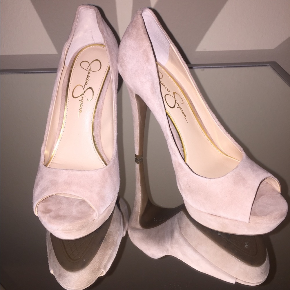 Jessica Simpson Suede Heels